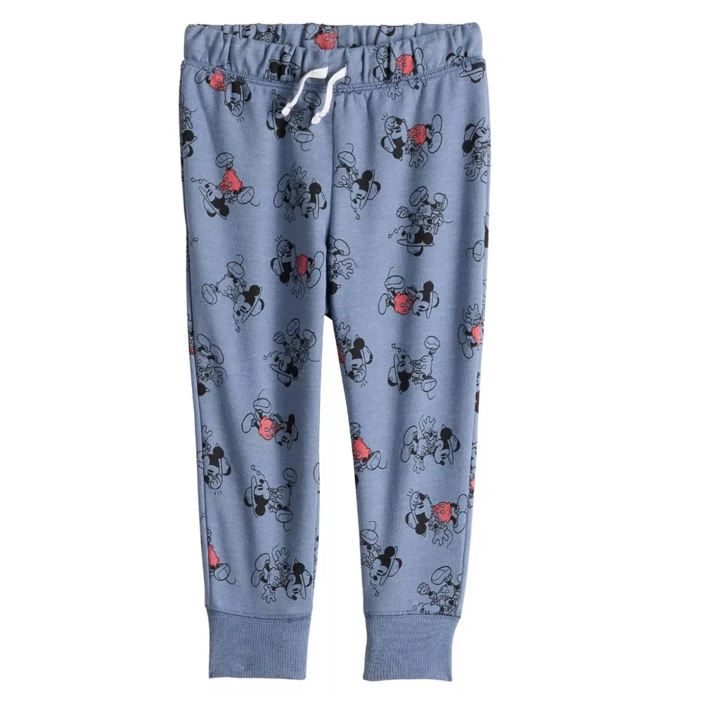 Mickey Mouse Boy's Joggers Sweatpants Blue
